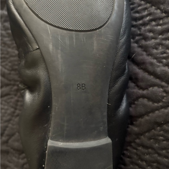 Lauren Ralph Lauren Black Leather Loafers - Picture 4 of 4